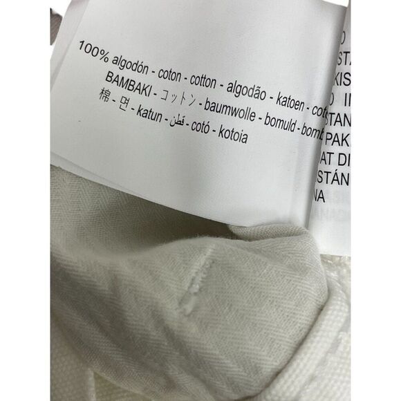 Zara Mens Cargo Pants EU 46 US 36 Oyster High Rise Straight Fit 6786/415 NWT - Picture 9 of 12